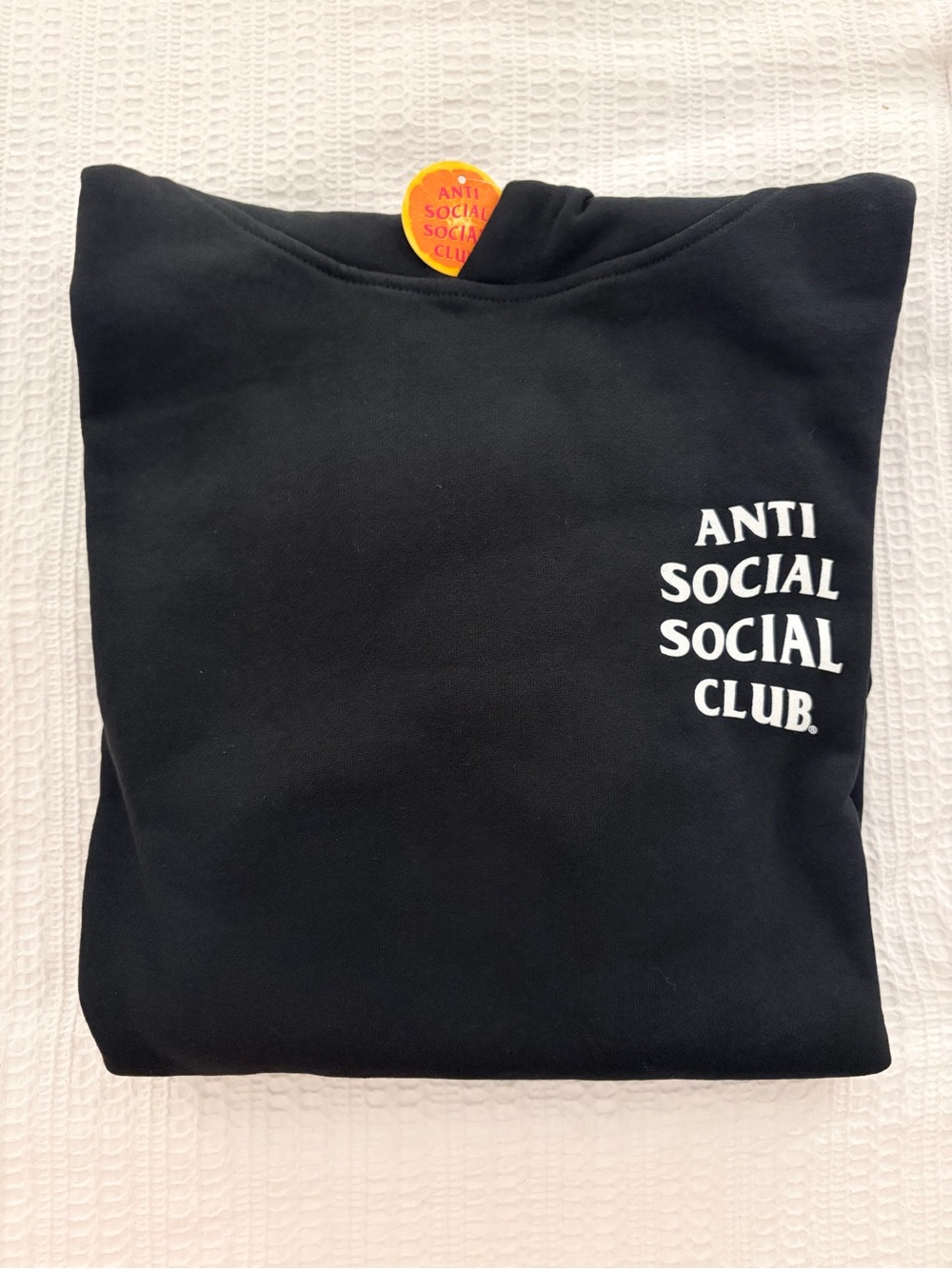 NWT Anti Social Social Club Black Hoodie Sweatshirt Medium